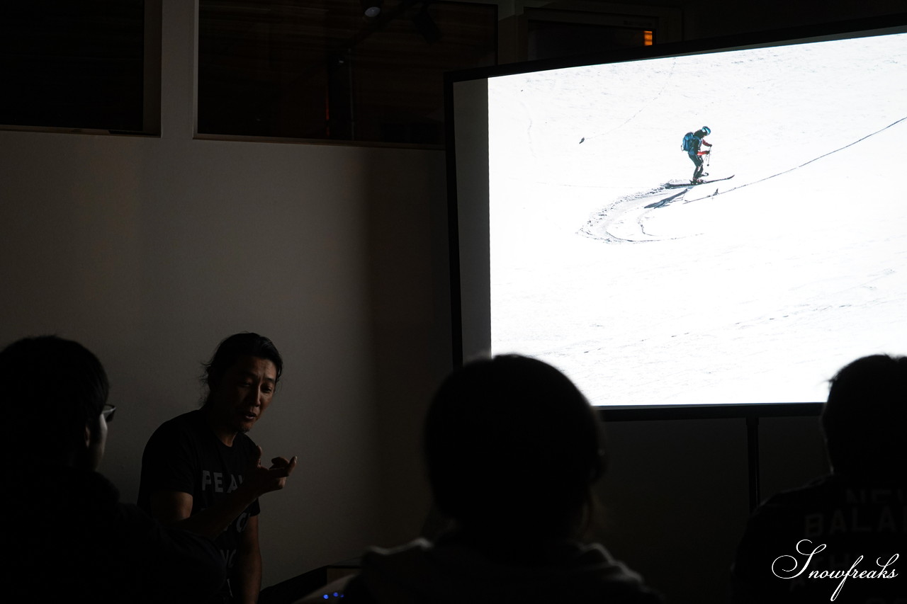 山木匡浩『スロベニア トリグラフ山 スキー遠征報告会』in Mt.石井スポーツ札幌店「LODGE PLUS」